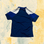 T-Shirt Asics Oversize Blu Marino anni 2000 (L)