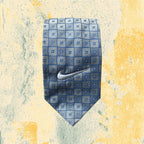 Cravatta Nike Custom Azzura con Ricamo Swoosh