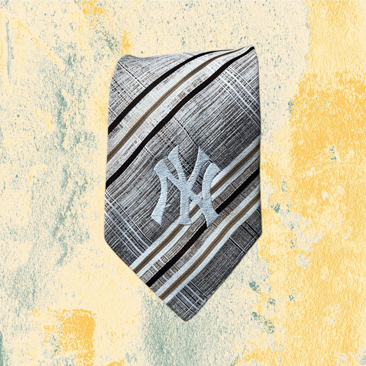 Cravatta New York Yankees Custom con Logo Ricamato NY