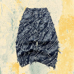 Denim Jeans Super Particular Baggy Fit Sfrangiato (S) Japan Style