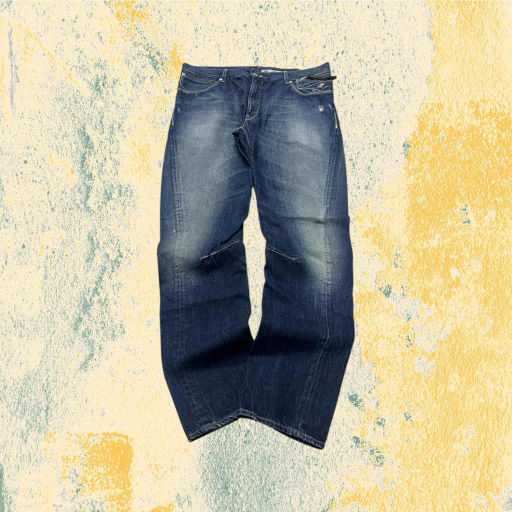 Denim Levis Engineered Vestibilità Twist Baggy Blu Marino (XXL)