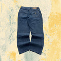 Denim Jeans Trussardi Straight Fit Embroidered Particular (S)