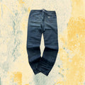 Denim Jeans Armani Blu Wash Low Waist con Cinturino Posteriore (S)