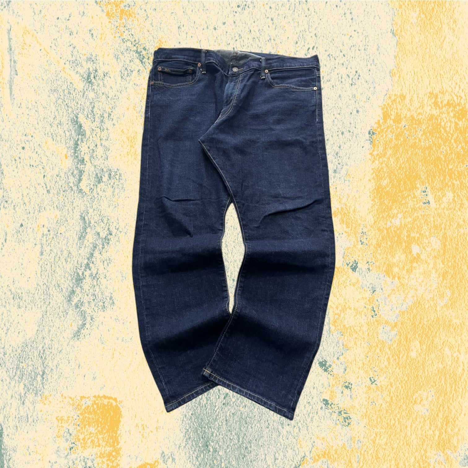 Denim Jeans Ralph Lauren Blu Navy Straight / Slim Fit (XXL)