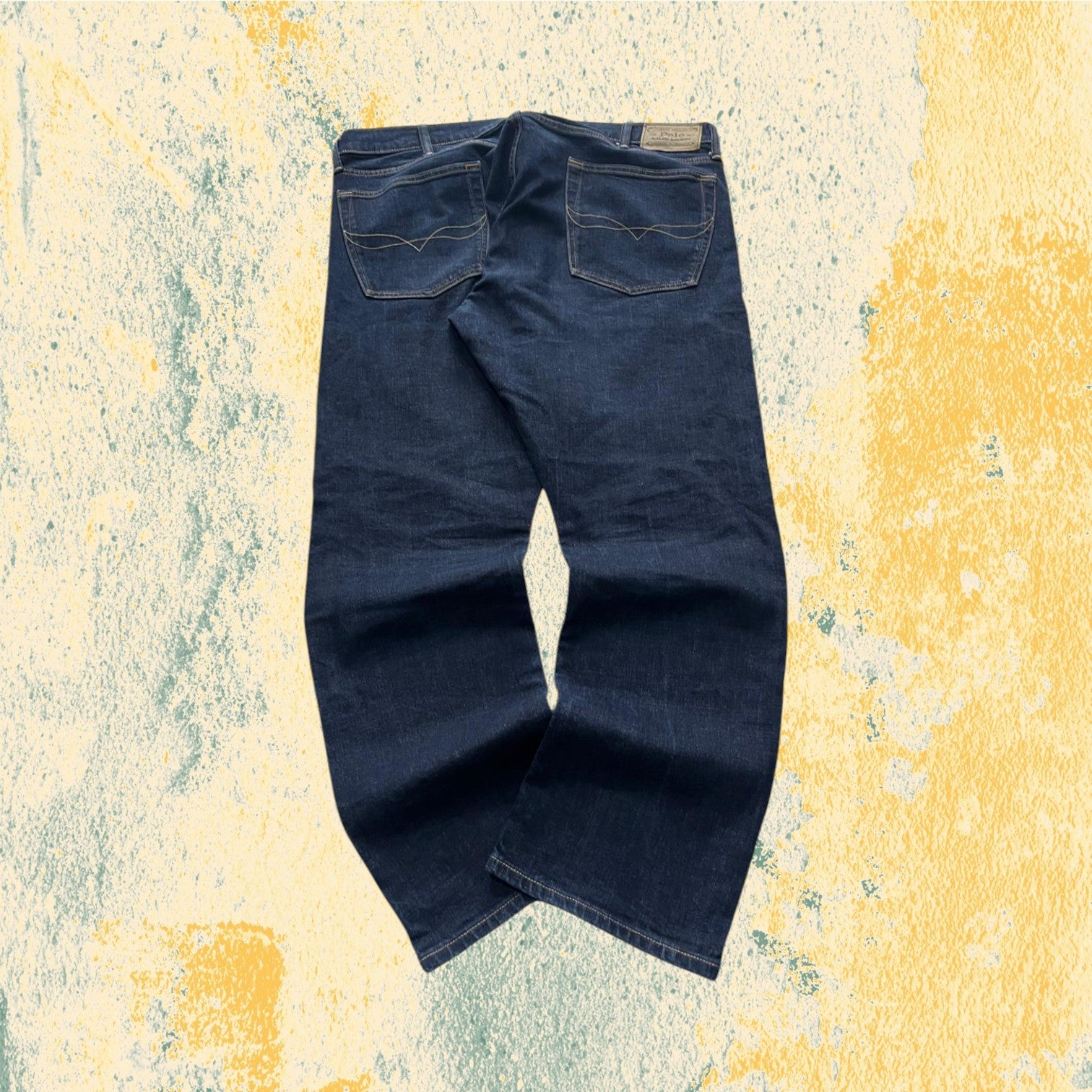 Denim Jeans Ralph Lauren Blu Navy Straight / Slim Fit (XXL)