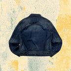 Levis Denim Jacket 201 Rare Piece Dark Wash (L)
