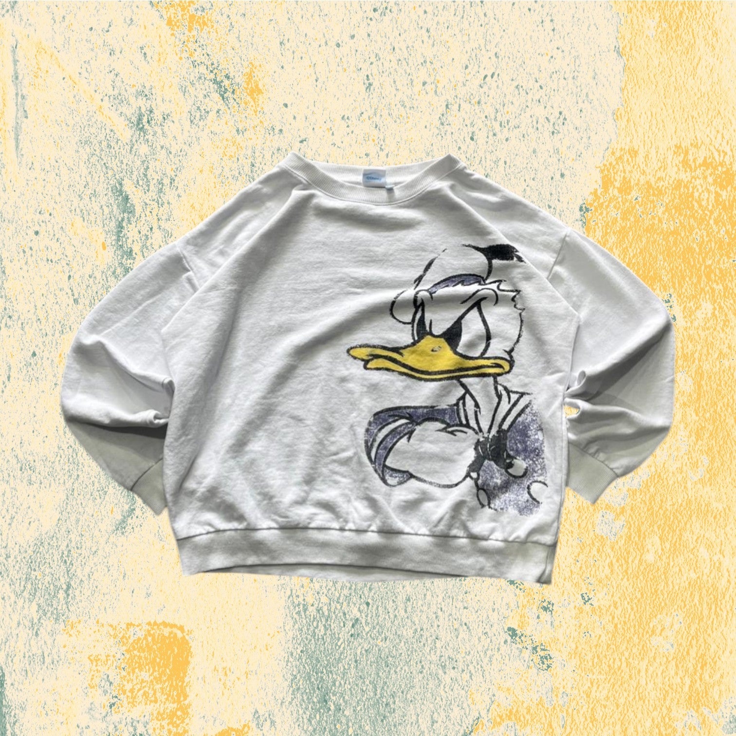 Felpa Girocollo Disney Mickey Printed "Paperino" (M)