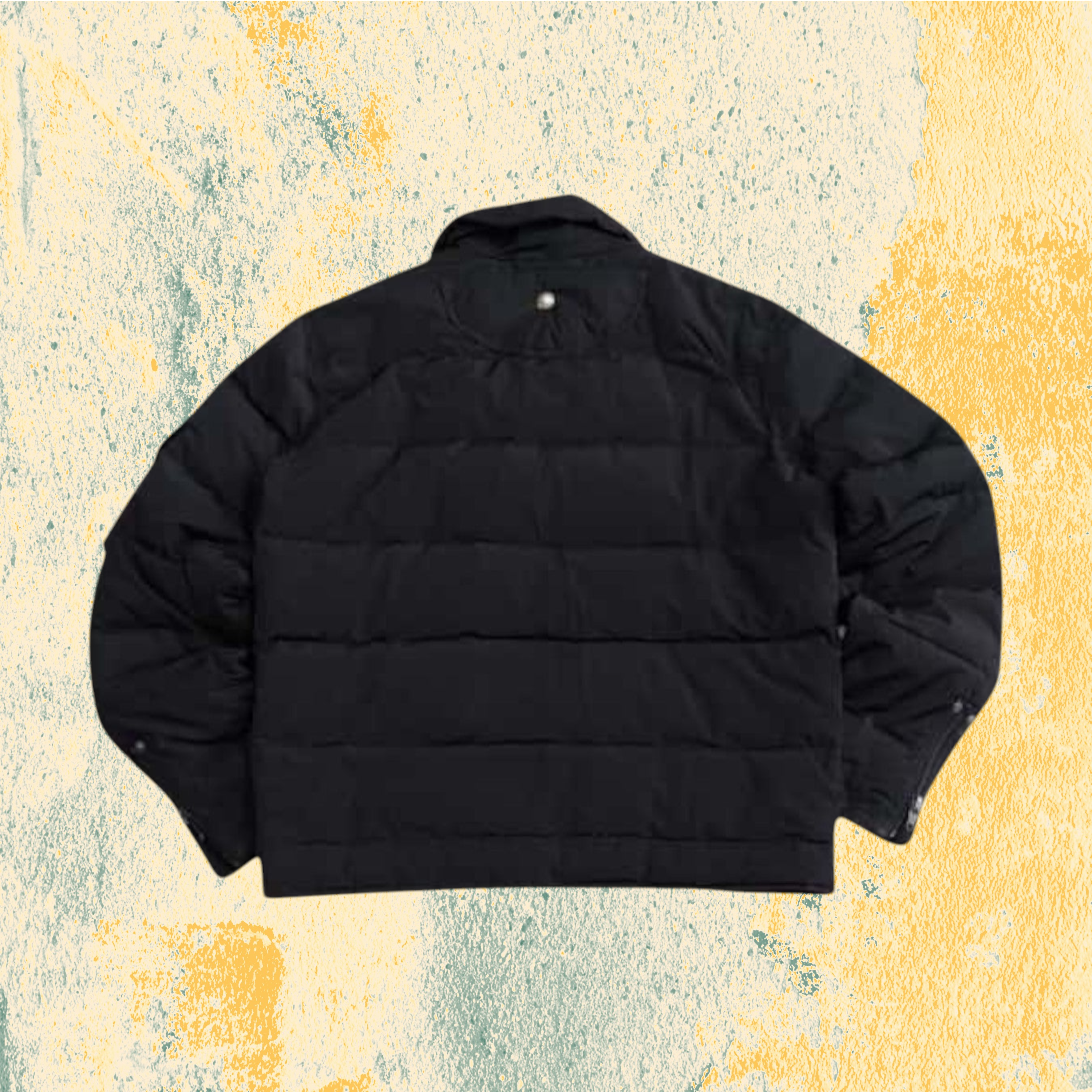 Bomber Giubbotto Nero Bomb Boogie Vintage Y2K 90s 2000s American Style Hip Hop Rave (M)