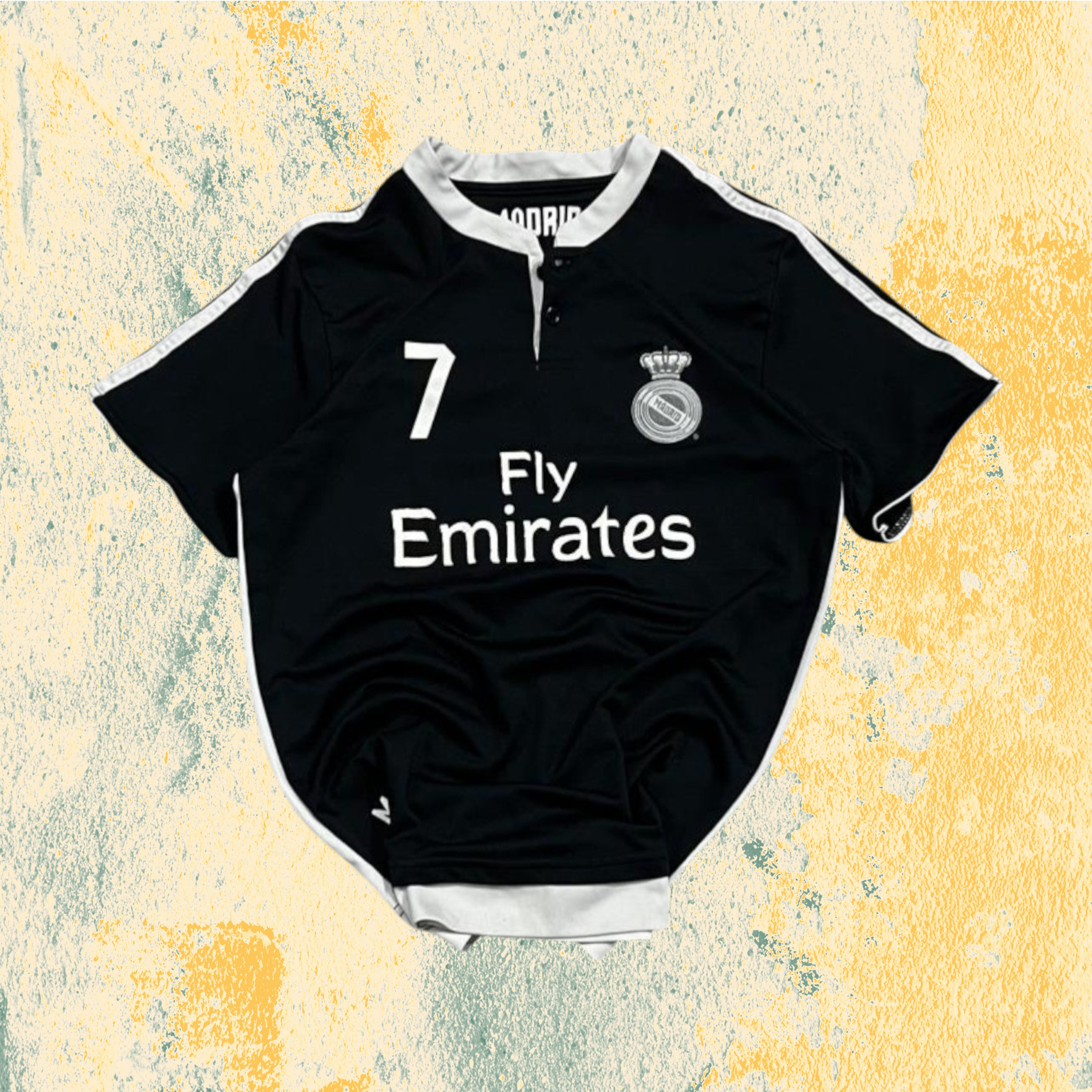 T-Shirt Real Madrid Cristiano Ronaldo 7 Football Vintage Y2K 90s 2000s American Style (XS)