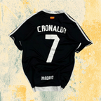 T-Shirt Real Madrid Cristiano Ronaldo 7 Football Vintage Y2K 90s 2000s American Style (XS)