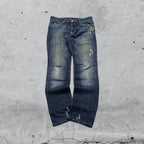Denim Philipp Plein Embroidered Red  (M)