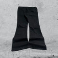 Denim Jeans Bootcut Flare Black  (S)