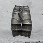 Denim Jeans Enyce Black Painted Baggy Fit (XL)