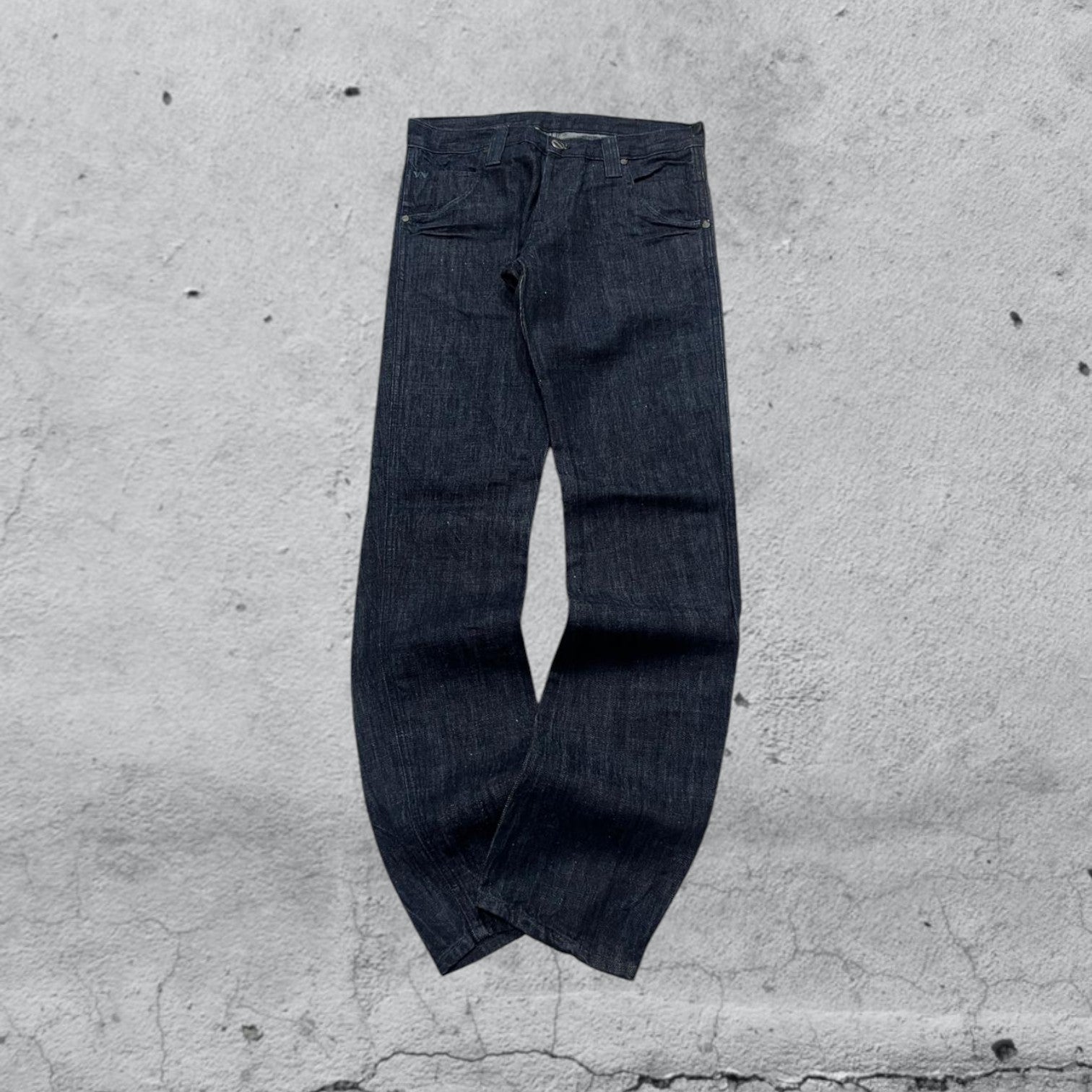 Raw Denim Wrangler Straight Fit NEW (S)