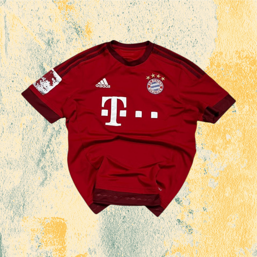 T-Shirt Football Bayern Monaco "18" Vintage Y2K 90s 2000s American Style (L)