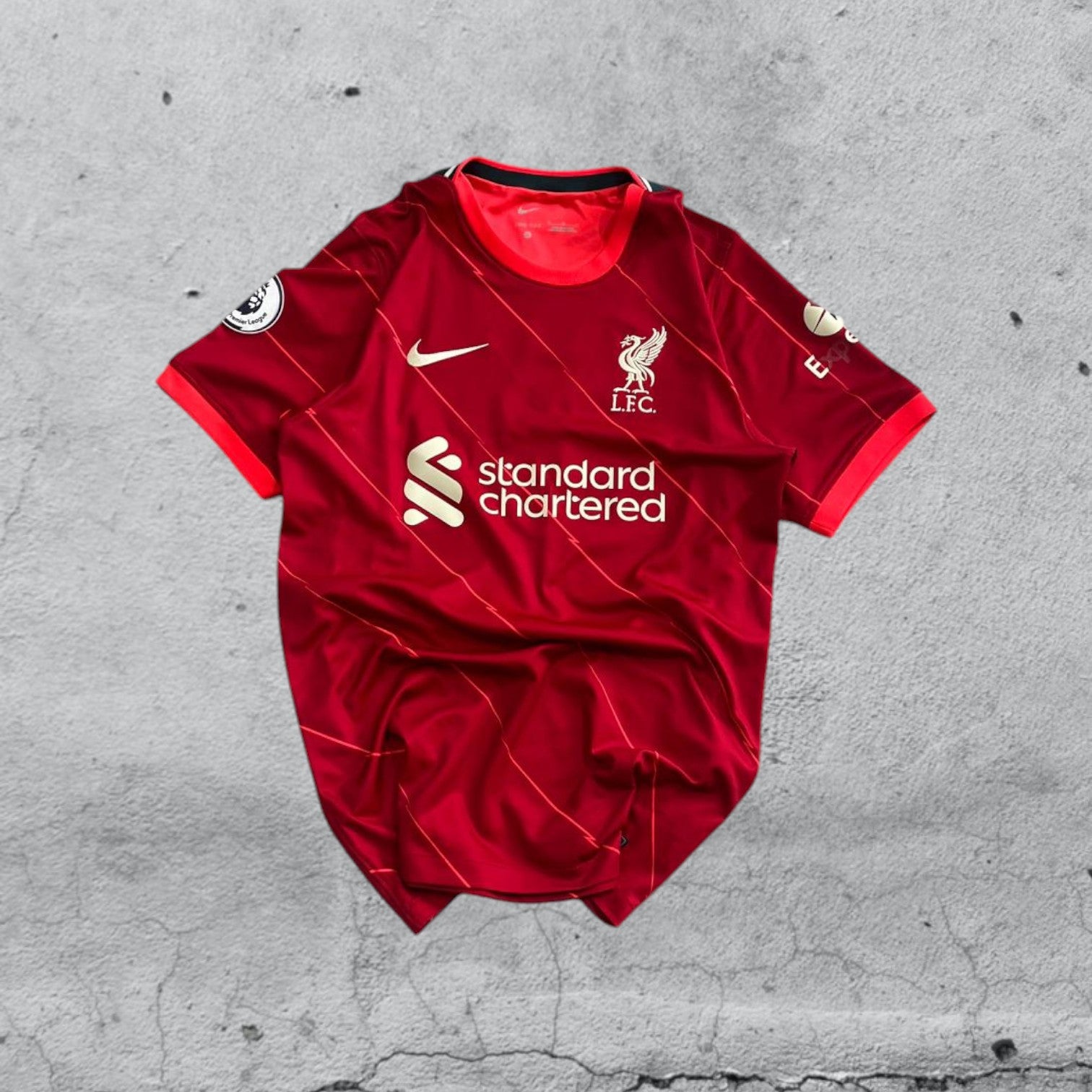 T-Shirt Nike Engineered Liverpool "Maguire 13" Football Vintage Y2K 90s 2000s American Style (M)