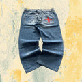 Denim Jeans Baggy Fit ZuElements Embroidered (L)