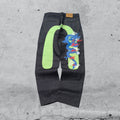 Raw Denim Jeans Evisu Blue Dragon Baggy Fit (M)