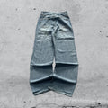 Denim Jeans Light Blue Baggy Fit (XXS)