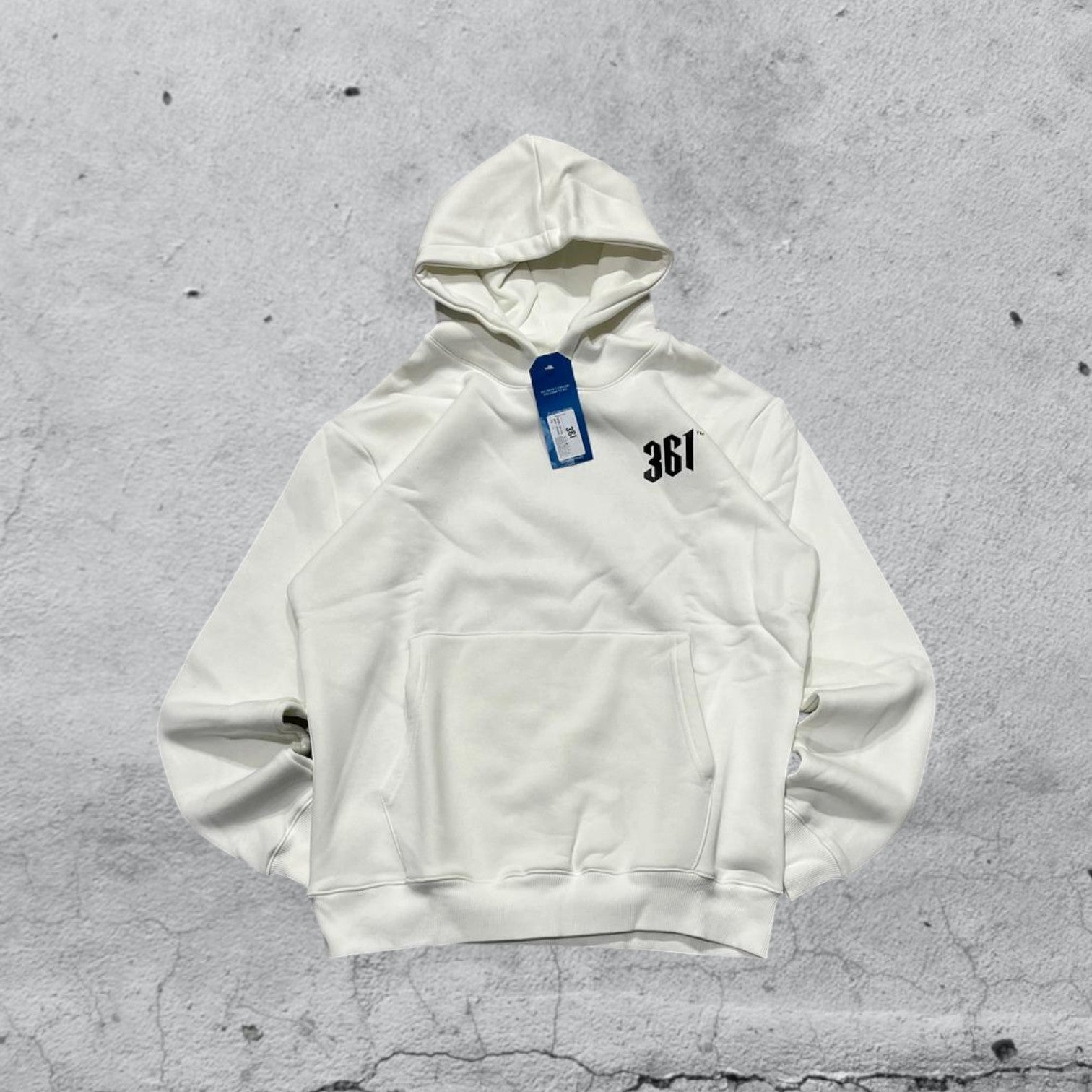 Felpa 361 Angler White/Blu NEW Oversize (XXL)