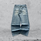 Denim Jeans Baggy Fit Light Wash (S)