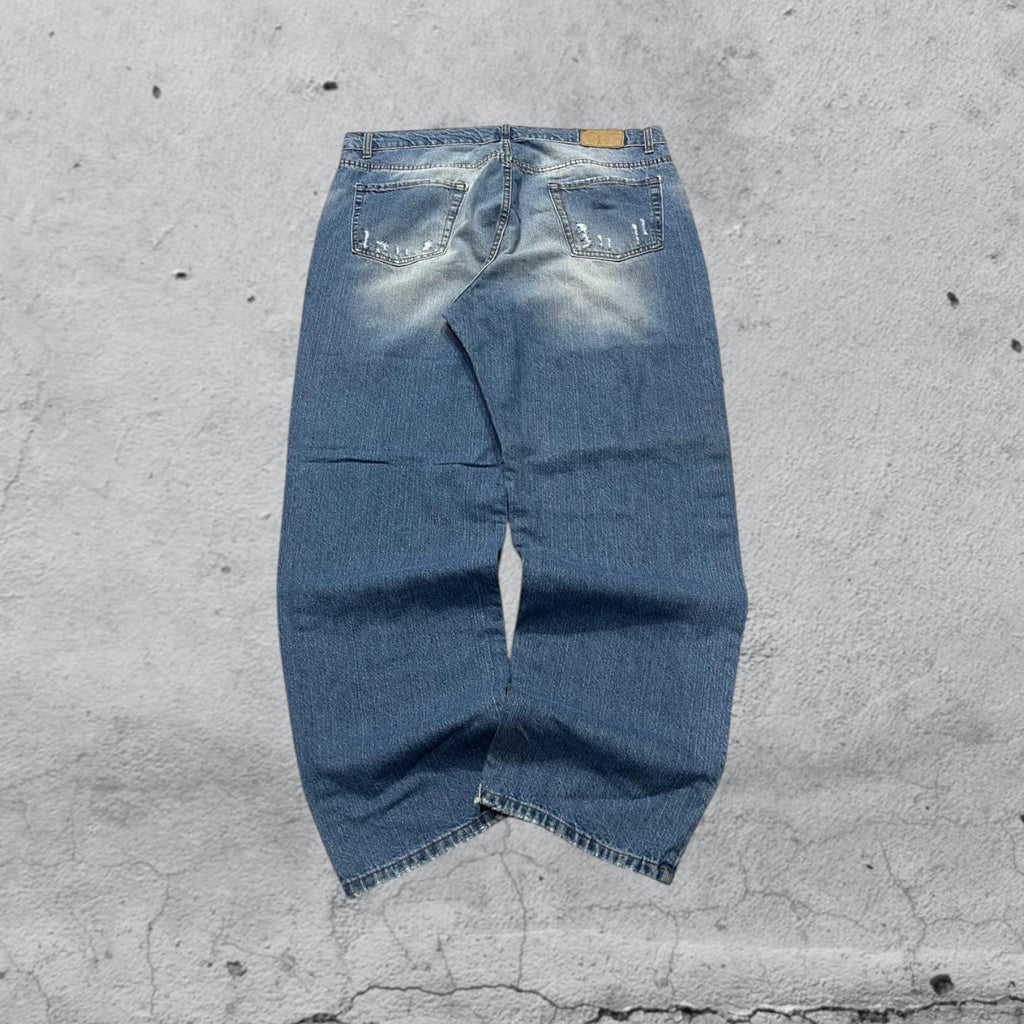 Denim Jeans Baggy Fit Washed (M)