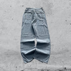 Denim Light Blue Jeans Particular Flare Baggy Fit (XS)