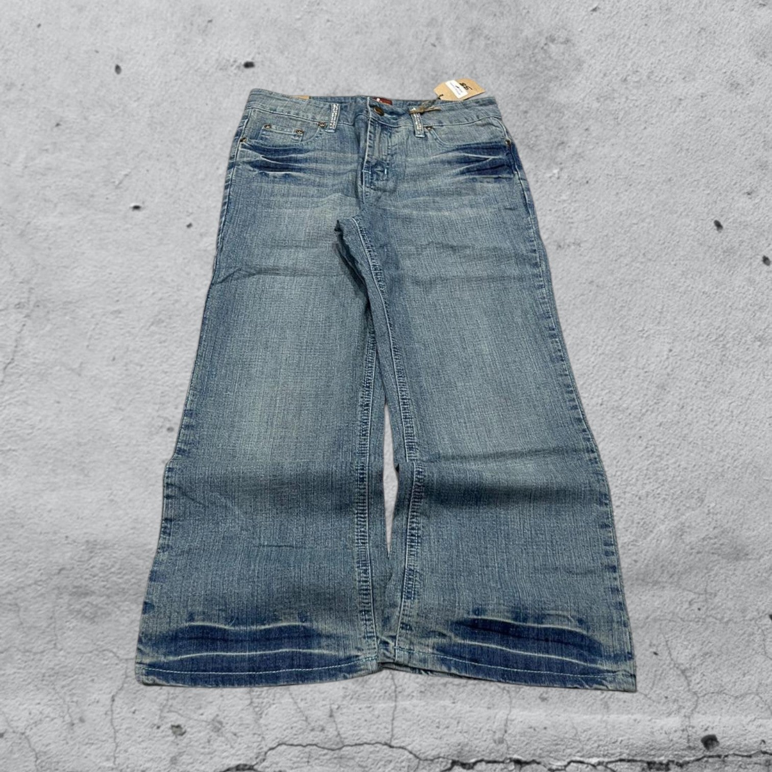 Denim Washed Pinocchietto 3/4  (XS)