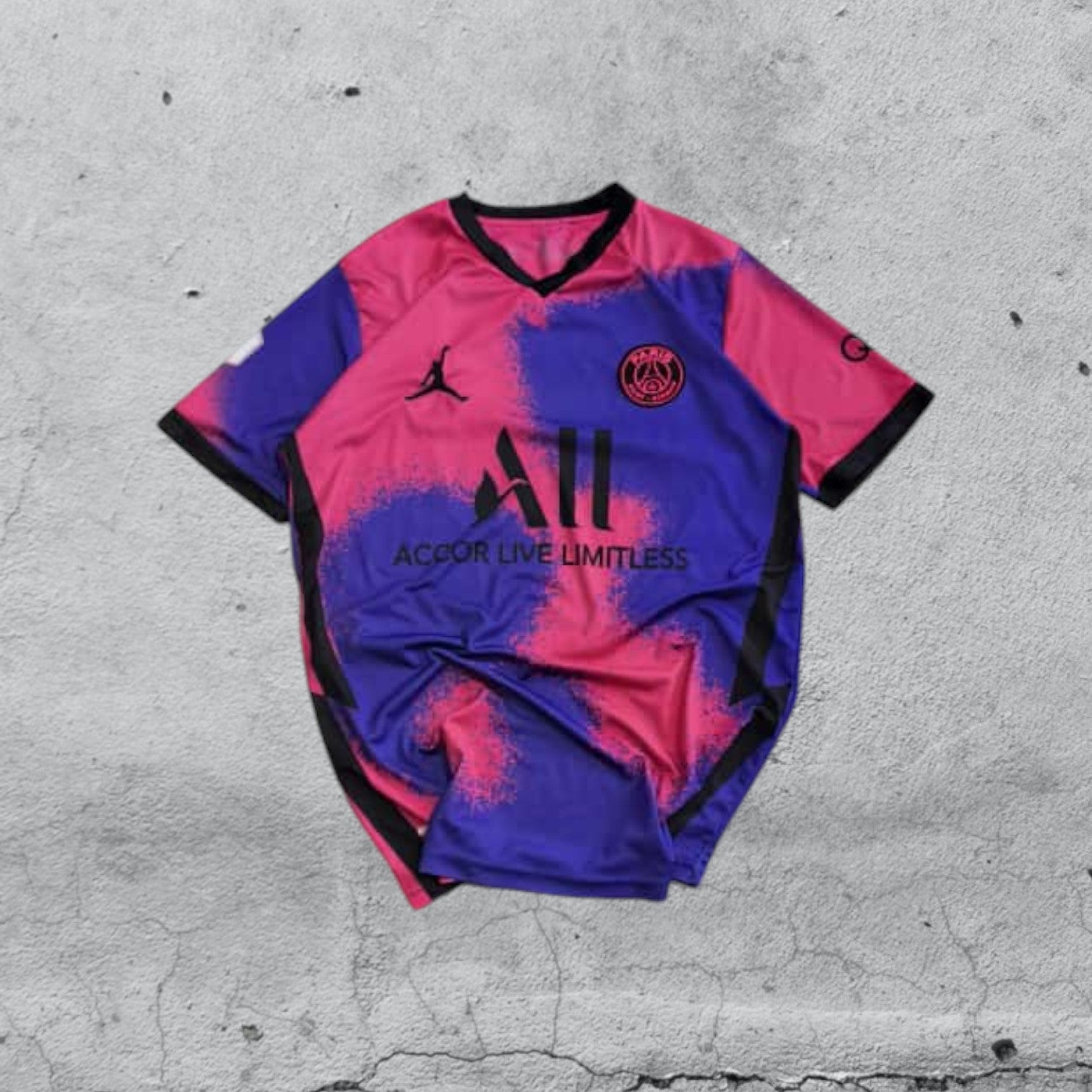 T-Shirt Nike PSG "Mbappe 7" Football Vintage Y2K 90s 2000s American Style (S)