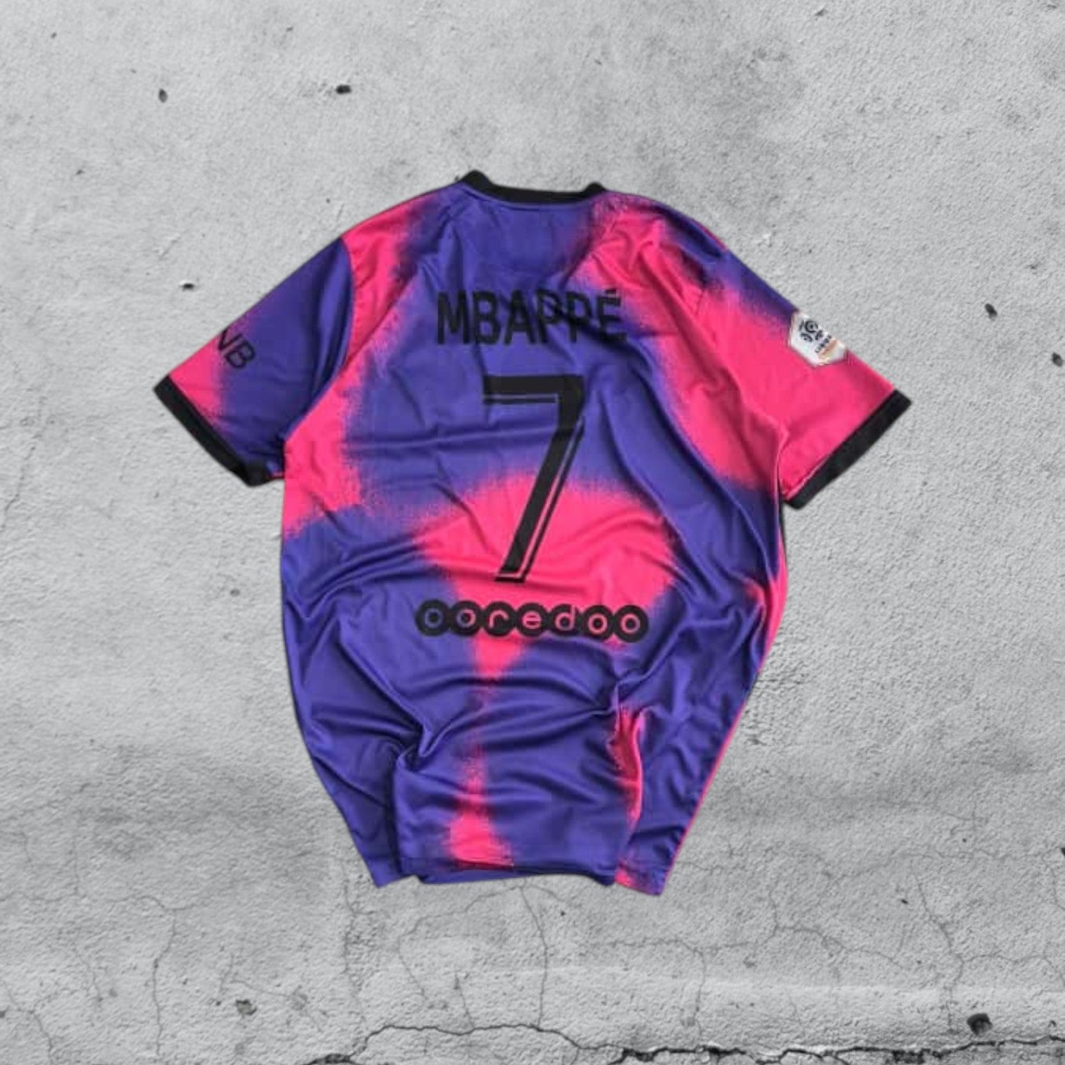 T-Shirt Nike PSG "Mbappe 7" Football Vintage Y2K 90s 2000s American Style (S)