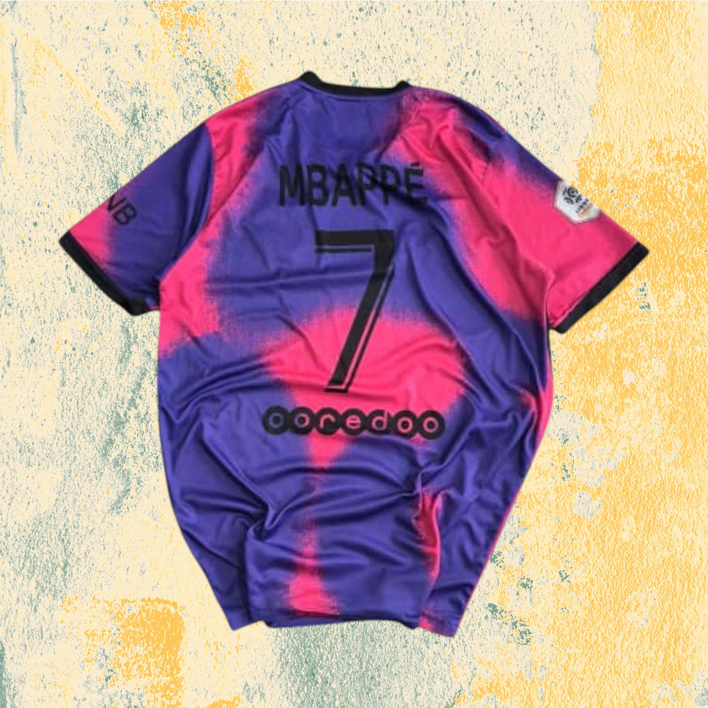 T-Shirt Nike PSG "Mbappe 7" Football Vintage Y2K 90s 2000s American Style (S)