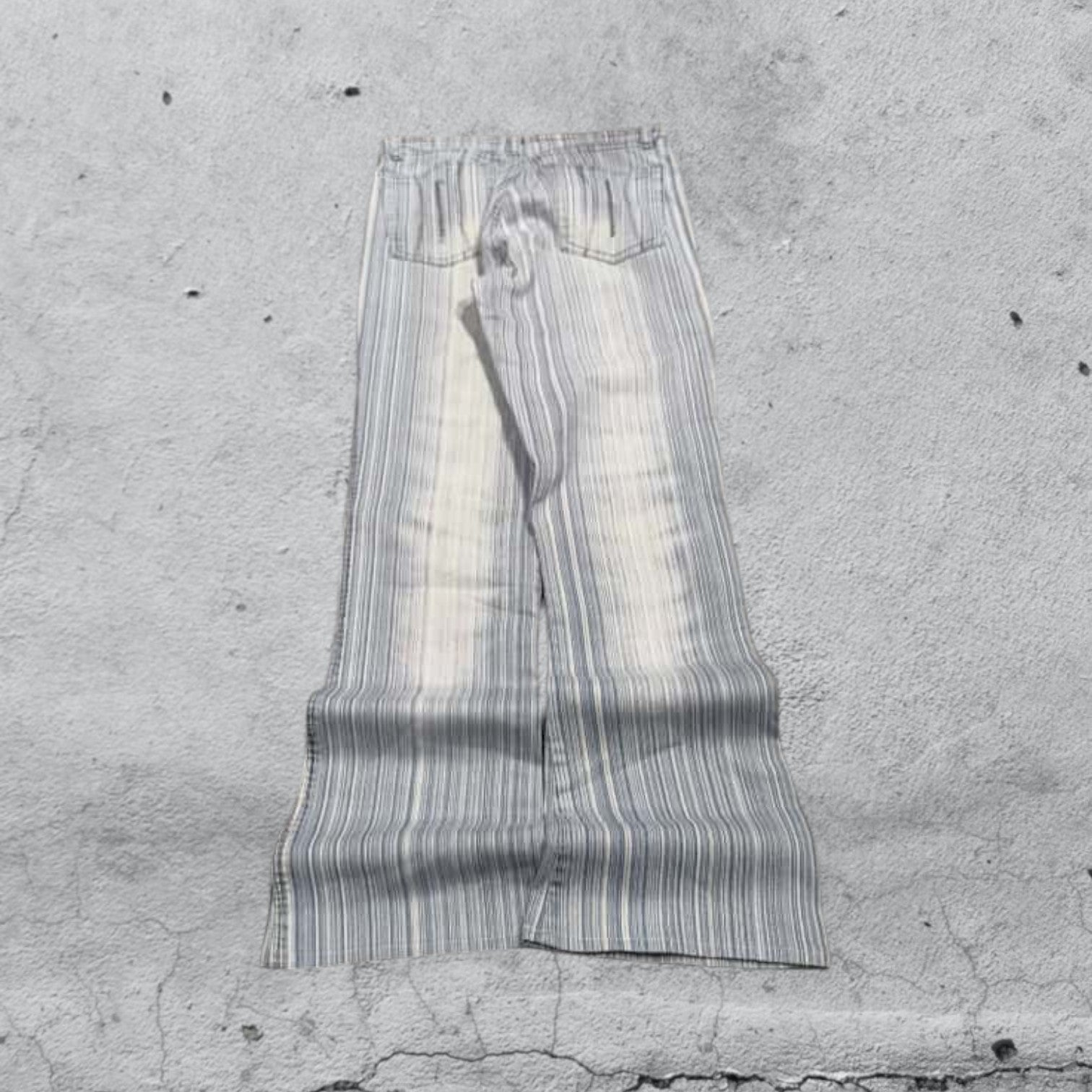 Denim Jeans Washed Baggy Fit  (XXS)