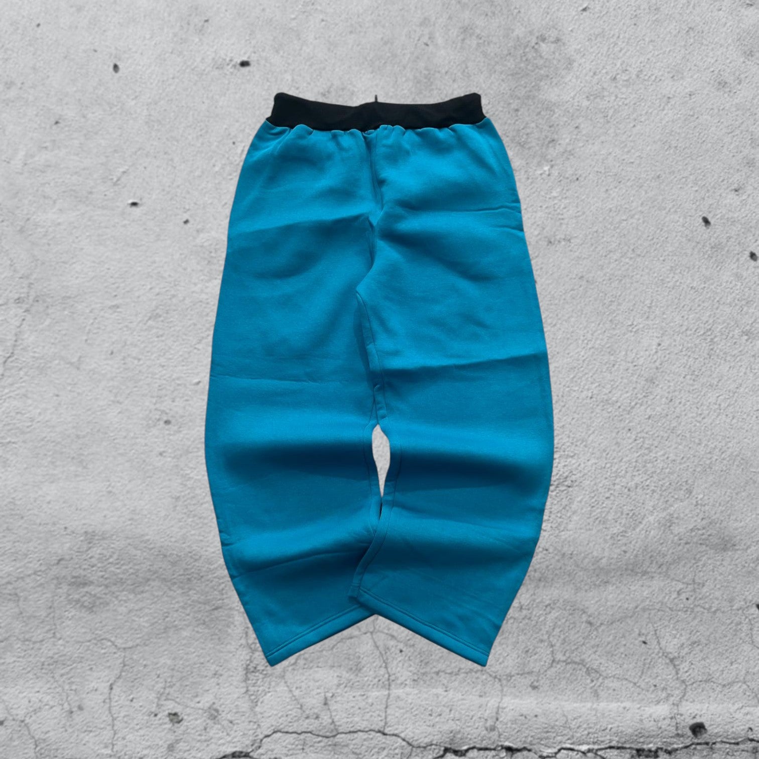 Tuta Completa Blu Cotton TrackSuit Baggy Fit Hoodie (M)