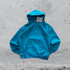 Tuta Completa Blu Cotton TrackSuit Baggy Fit Hoodie (M)