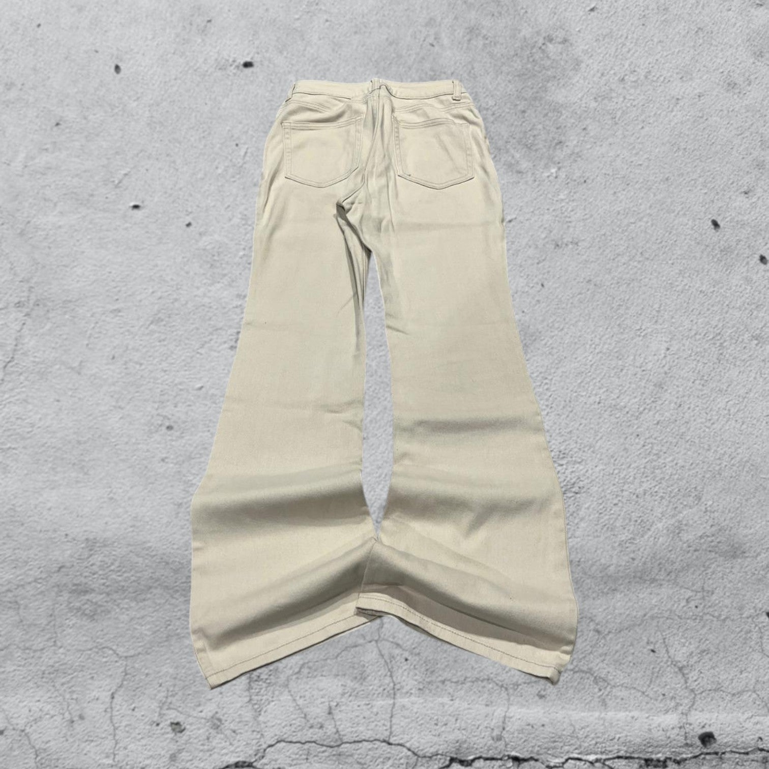 Denim Jeans Beige BootCut  (XXS)