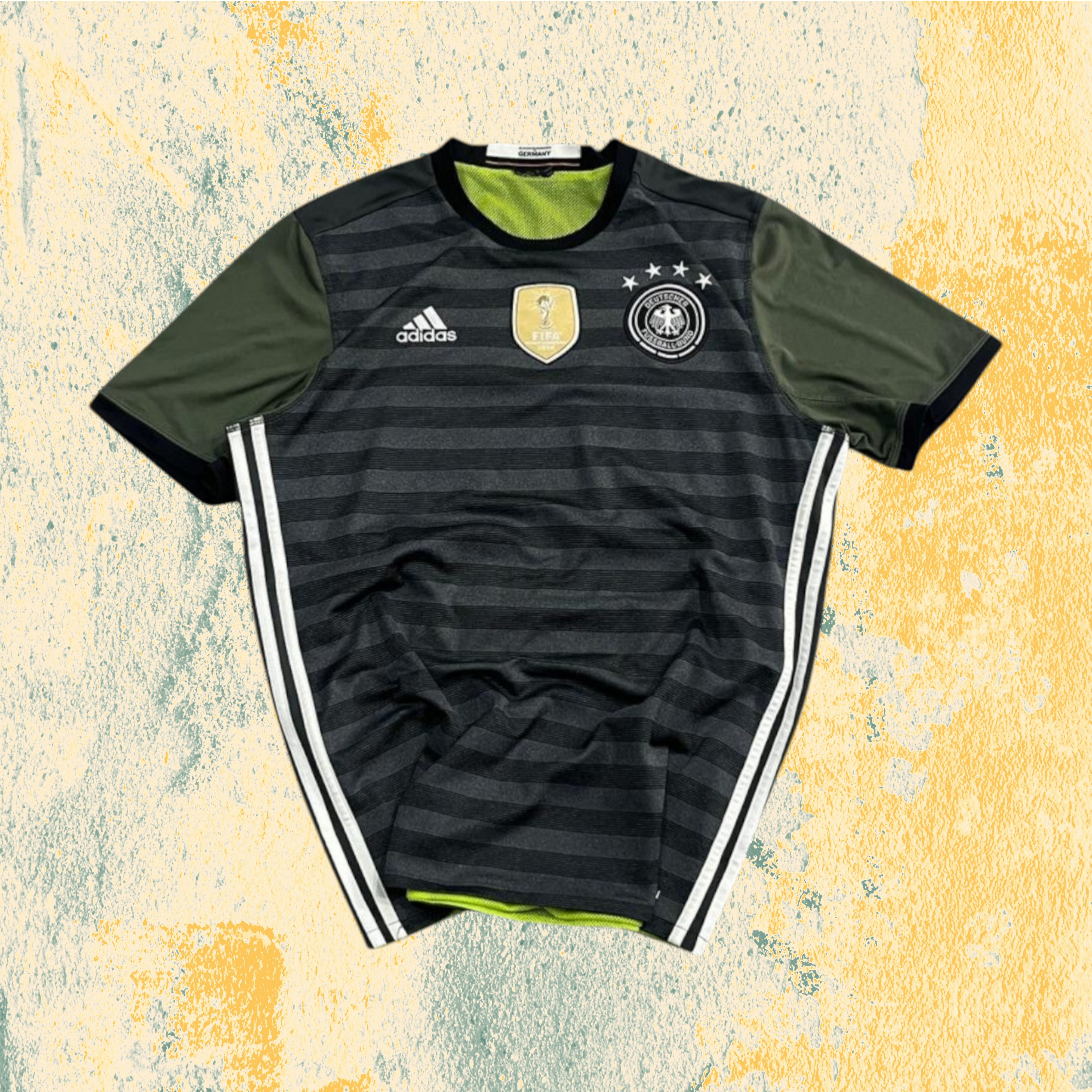 T-Shirt Adidas Deutsche - Germania Mondiali - Football Vintage Y2K 90s 2000s American Style (M)