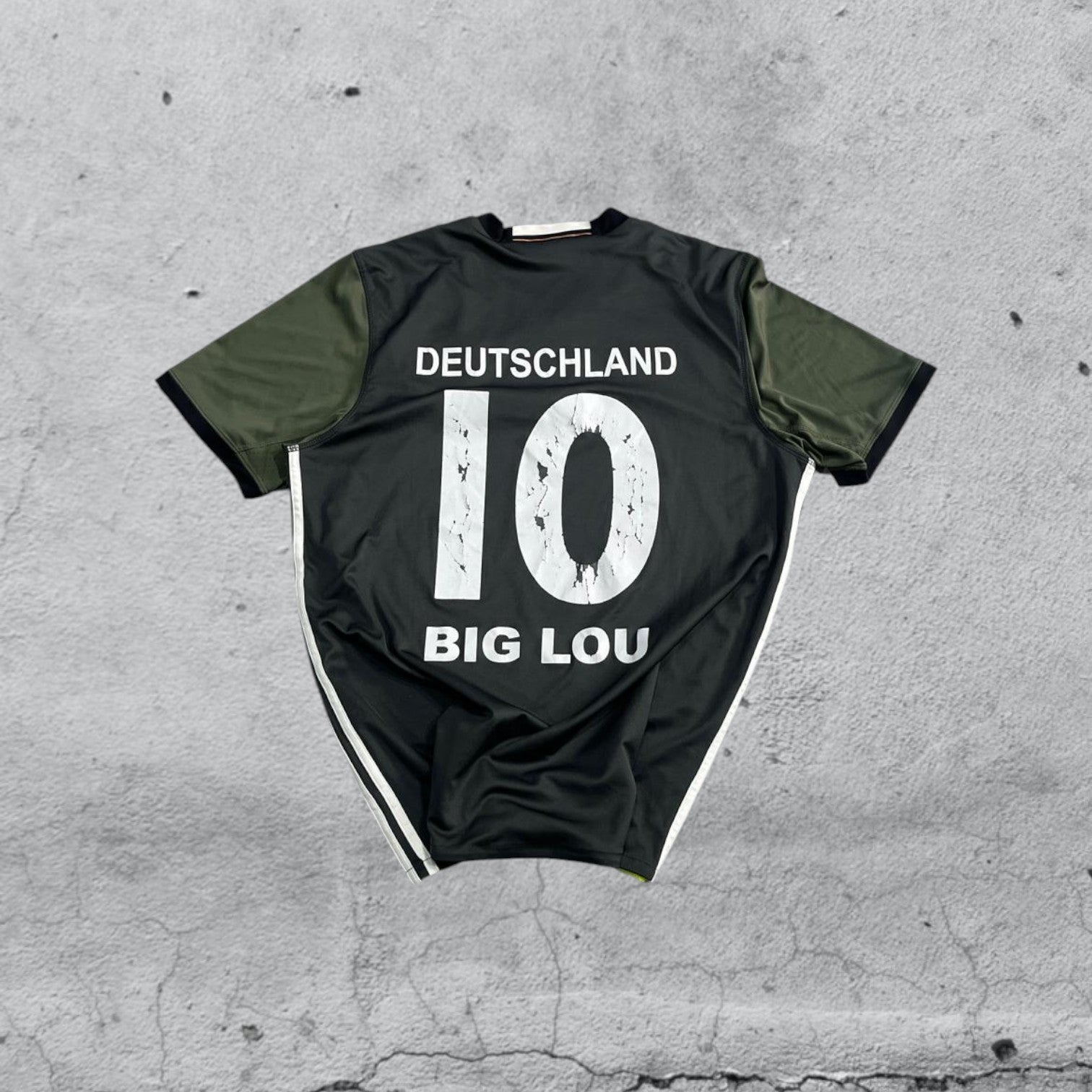 T-Shirt Adidas Deutsche - Germania Mondiali - Football Vintage Y2K 90s 2000s American Style (M)