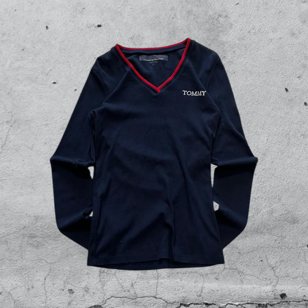 Pullover con Scollo a V Tommy Hilfiger (S) da Donna