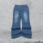 Denim Washed Bootcut  (S)