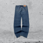 Denim Levis 501 W32 L34 Straight Fit Light Blue (M)