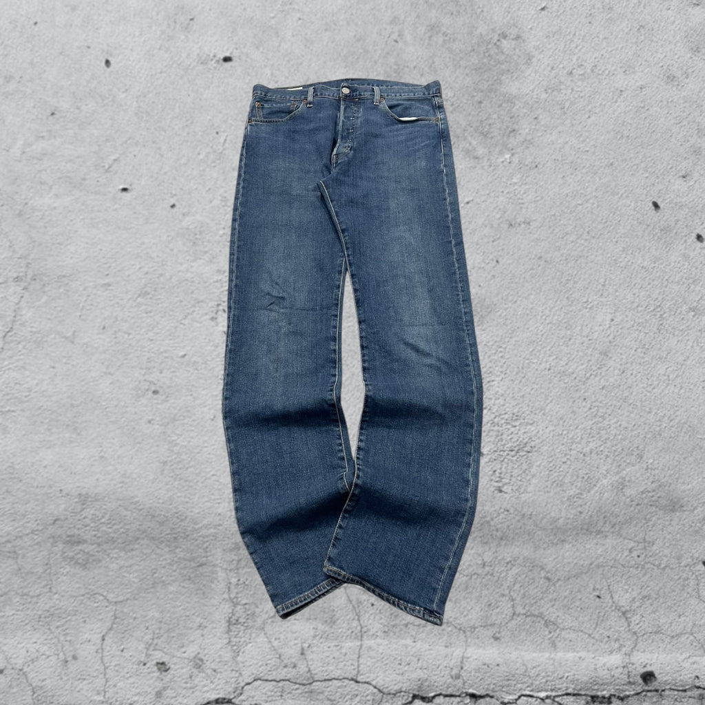 Denim Levis 501 W32 L34 Straight Fit Light Blue (M)