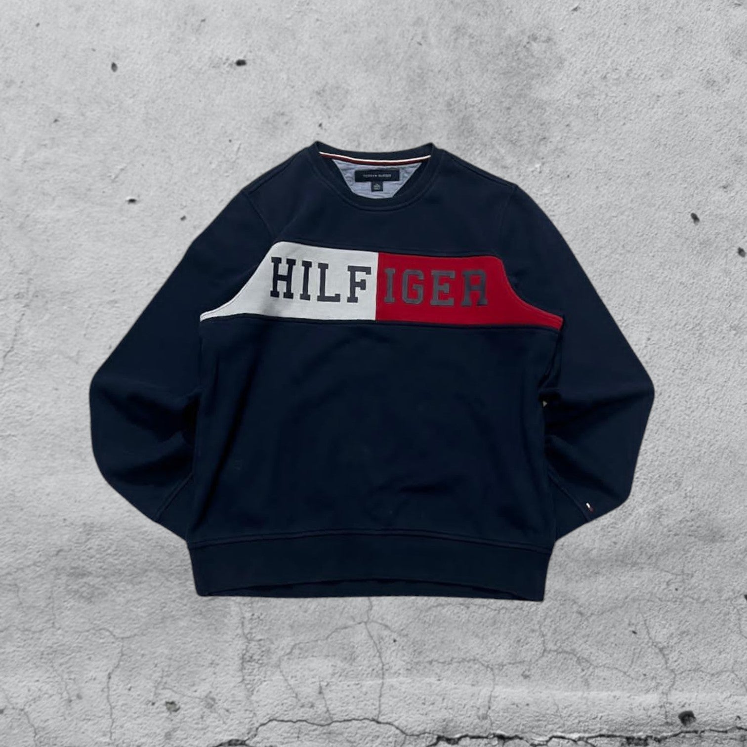 Felpa Tommy Hilfiger Girocollo con Stampa (XS)