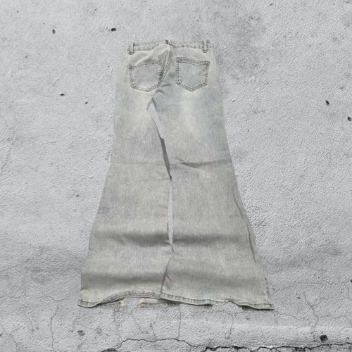Denim Jeans Baggy Fit Particular Strappi  (XXS)