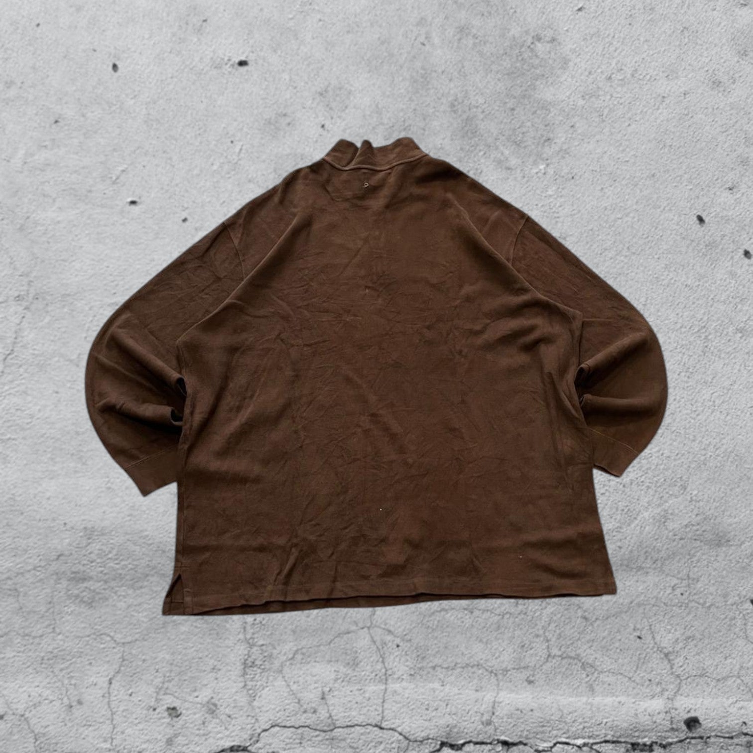 Maglione Ralph Lauren 1/4 Zip Brown (4XL)