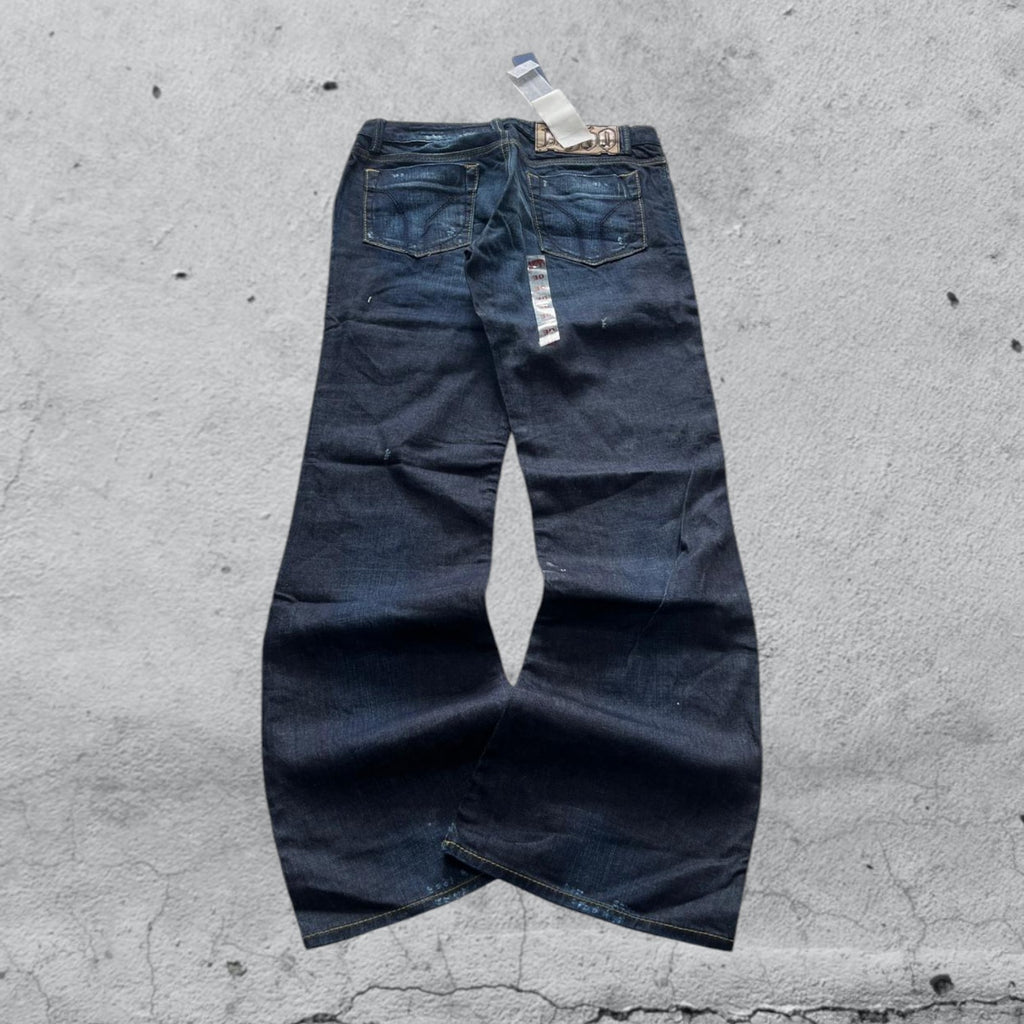 Denim Miss Sixty Blu Wash Low Waist BootCut (XS)