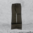 Cotton Pants Embroidered Straight Fit  (XS)