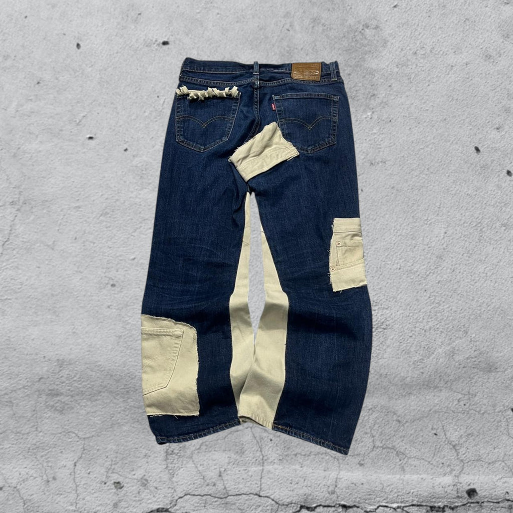 Denim Levis Custom Washed Baggy Fit  (M)