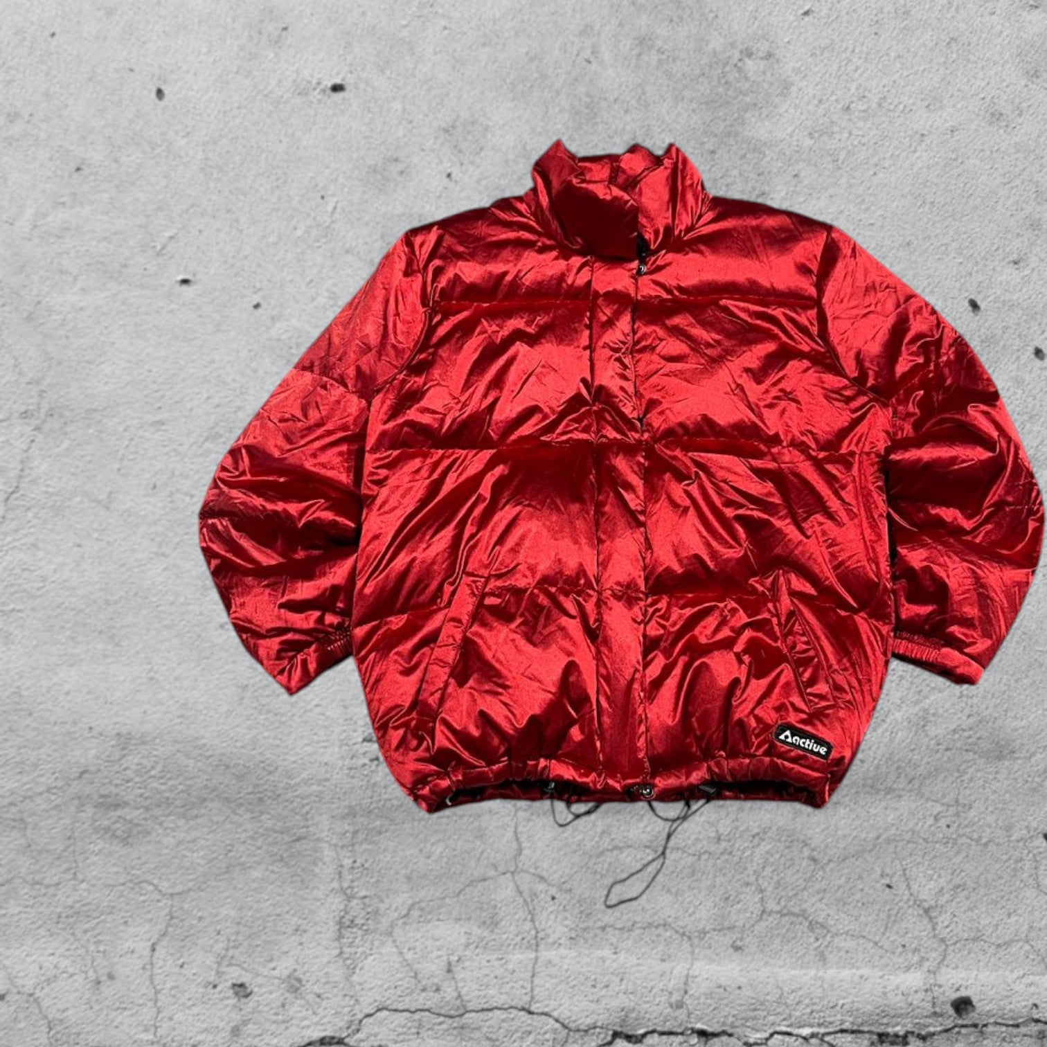 Bomber Rosso Lucido "Active"  (S)