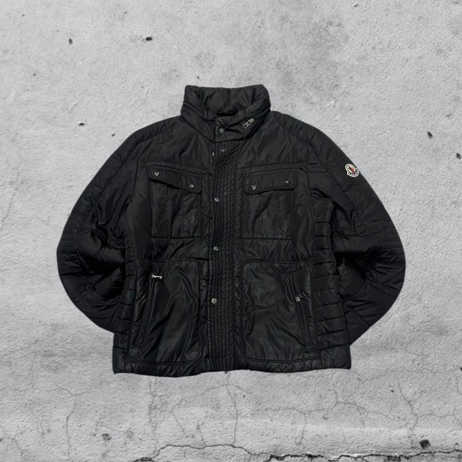 Giubbino Moncler Nero con Logo (XL) da Donna