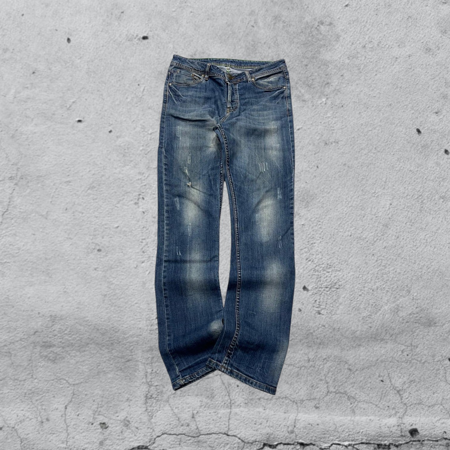 Denim Jeans Versace Straight Fit Washed (M)